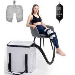Cold Therapy Machine with Programmable Timer, Portable Ice Machine for Knee After Surgery, Knee Replacement Recovery System, Pain Relief cryotherapy w