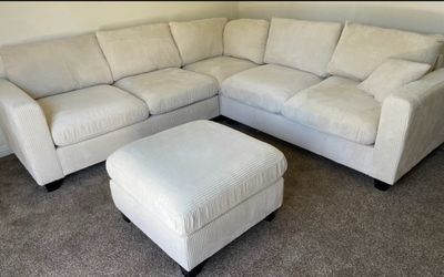 Cozy Sofa sectional ~ perfect for movie night!