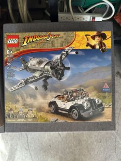 New LEGO Indiana Jones: Fighter Plane Chase Set 