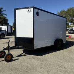 Trailer Enclosed 6 X 12 Polycore 0.80