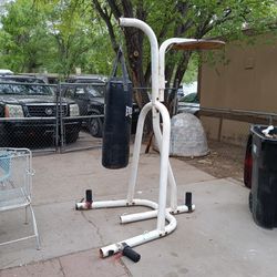 Punching Bag Stand Double 