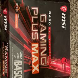 Msi B450 Gaming Plus Max Motherboard 