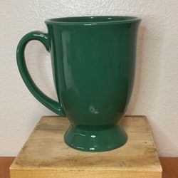 Vintage Green Stoneware Mug (Deneen Pottery Style)