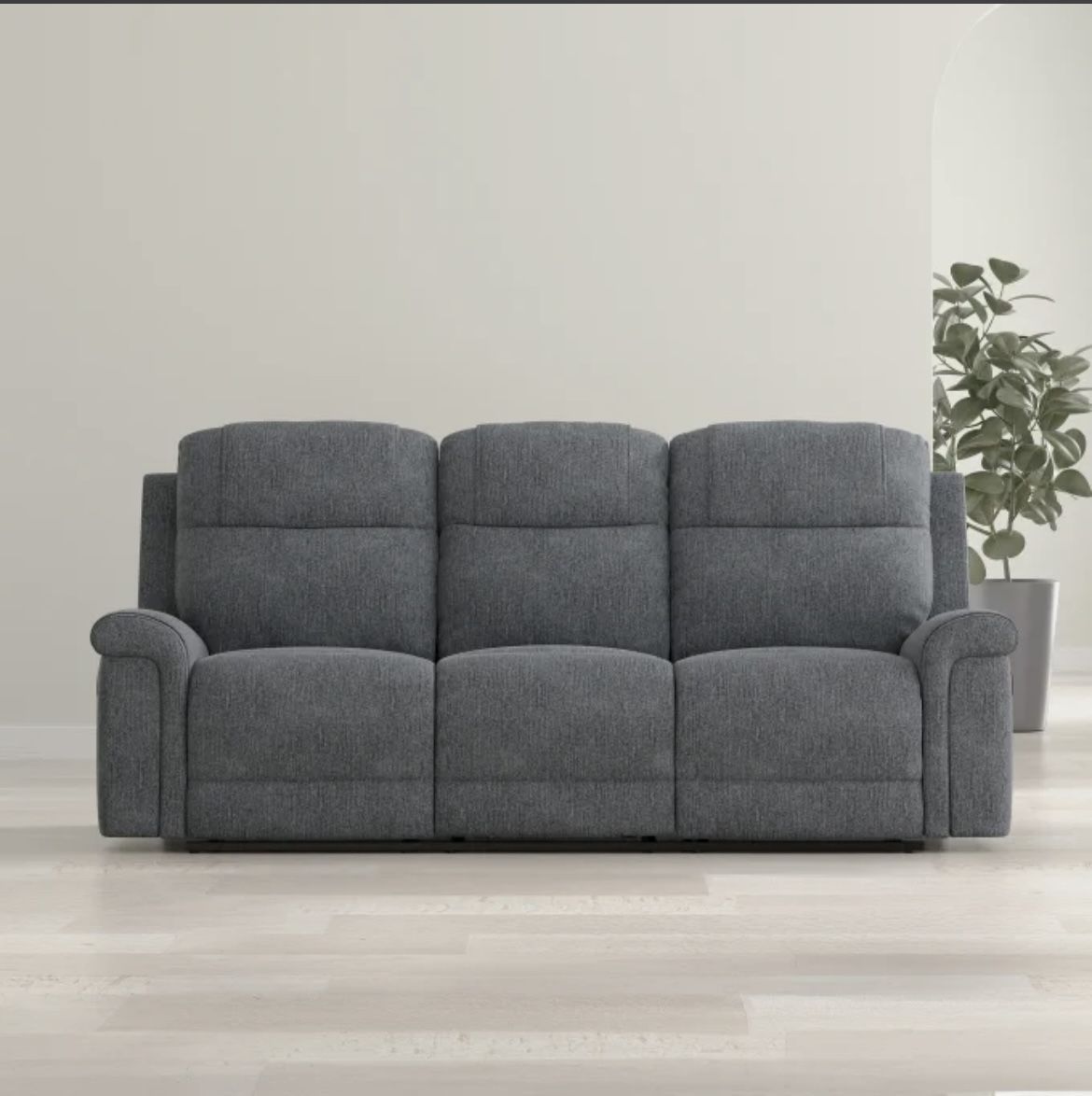 Reclining Couch - 3 Seats