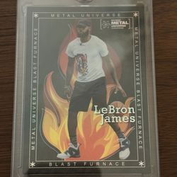 LeBron James Metal Universe Card🔥