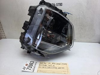 lensfixed 2029 - 2021 HYUNDAI SANTA FE RIGHT HALOGEN PROJECT HEADLIGHT OEM AY73963
