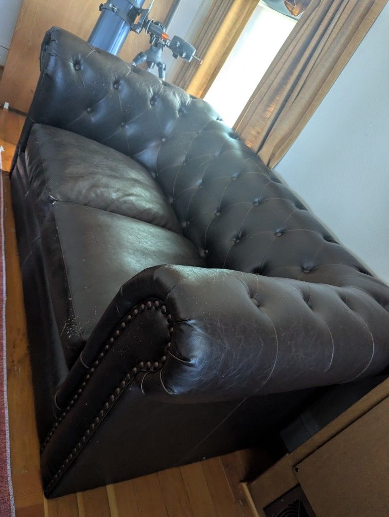 Leather Couch