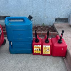 Fuel Cans 1, 2, & 6 Gallons 