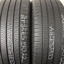 2 Tires 275 50 22 Pirelli Scorpion Zero As High Tread