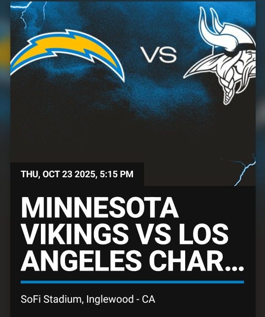 (2) Premier Section 239 Minnesota Tickets @ $225/ea.