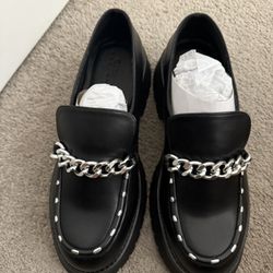 Black Platform Loafers