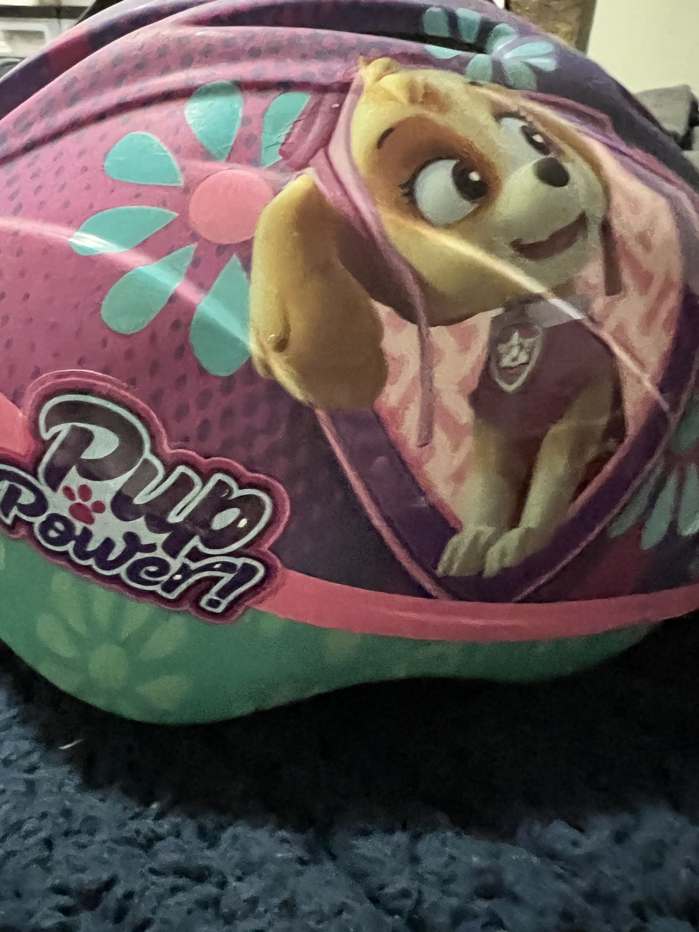 Paw patrol skye bike helmet small 48-52