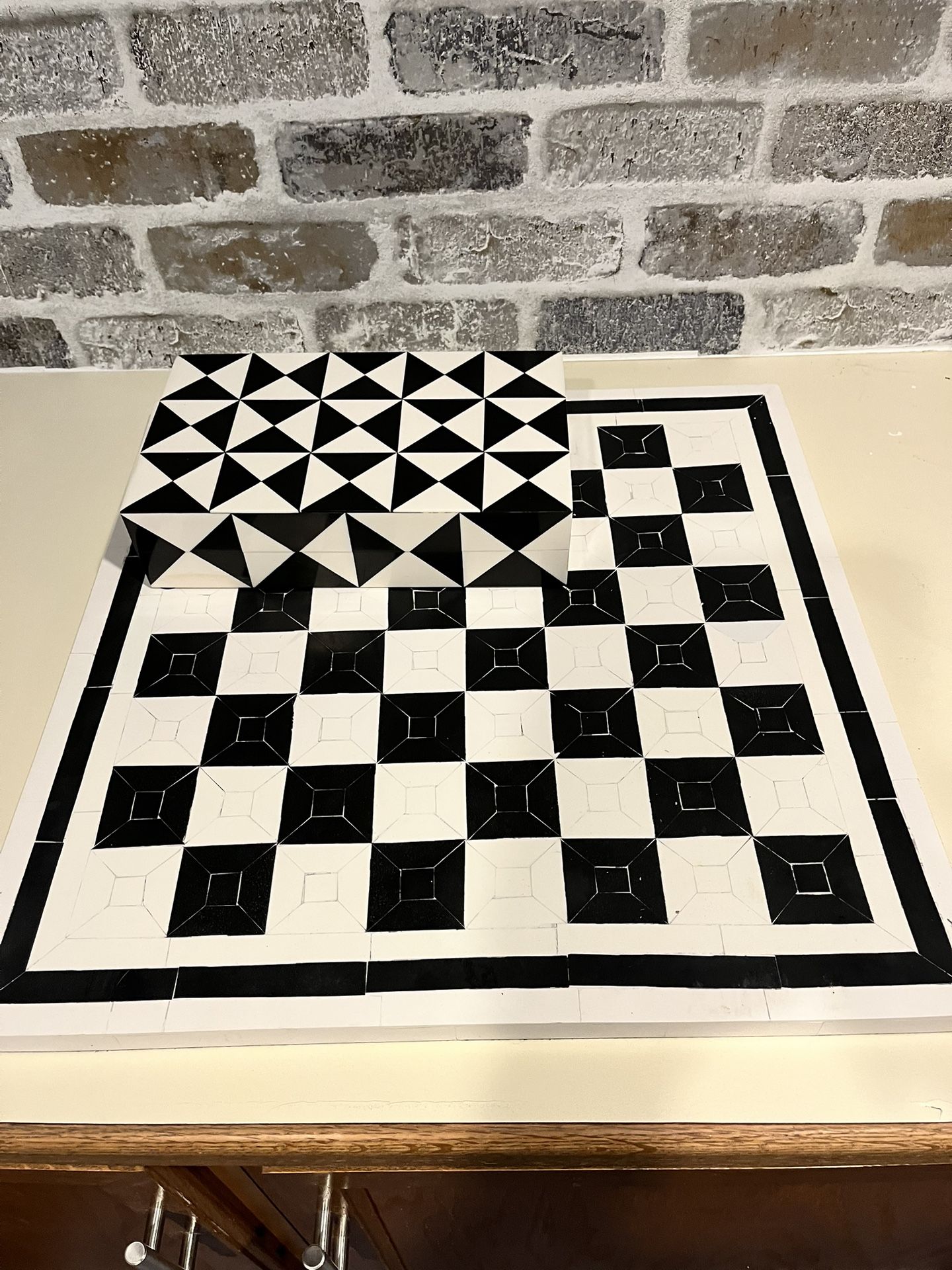handmade Bone Chess Set