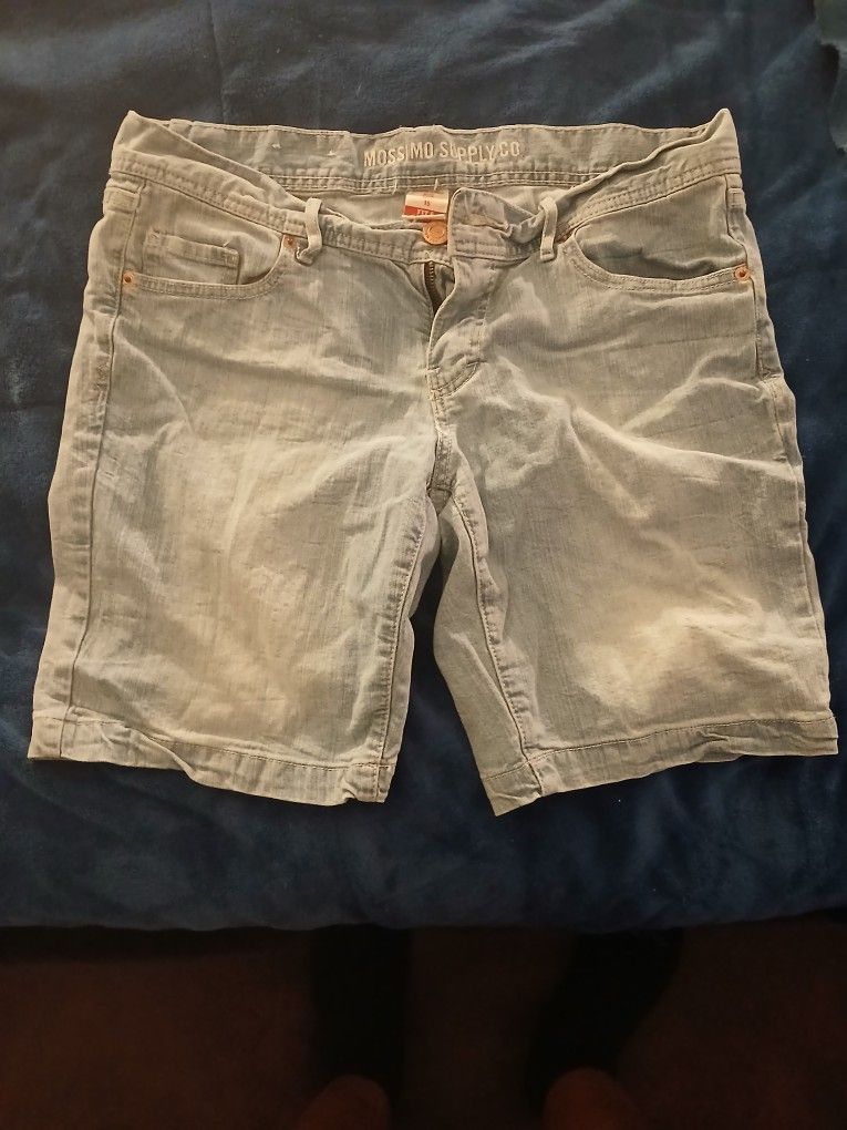 2x Women's Mossimo Jean Shorts Size 15