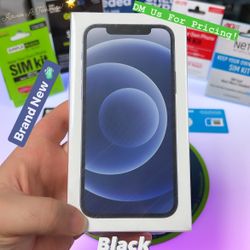 iPhone 12 128gb Black (Factory Unlocked) **BRAND NEW**
