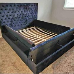 Raymond Queen Size Bed Frame With Storage Financing Available 