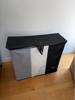SOLEDI Laundry Hamper 3 section with lid and 3 Pcs Bag, Large Hamper 3 compartment 180L