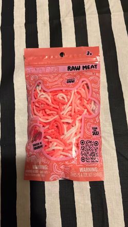 TwitchBitz Raw Meat Novelty Toy squishy toy