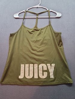 women's green Juicy Couture Sport Active tank top size S