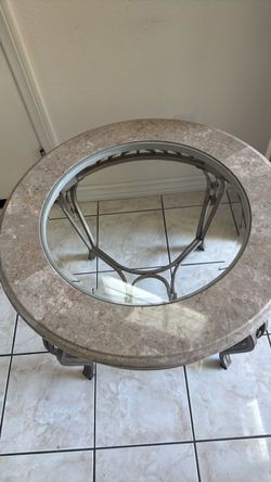 Marble table