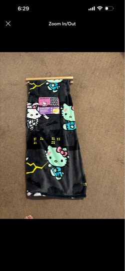 Hello Kitty Frankenstein Blanket