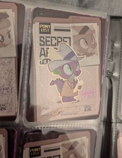 My Little Pony Spike Card