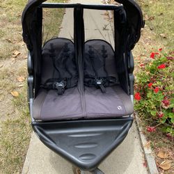 double jogging baby true stroller
