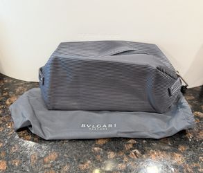 Bvlgari Gray Bag with Case