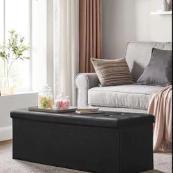 New 43” Black Or Brown Ottoman 