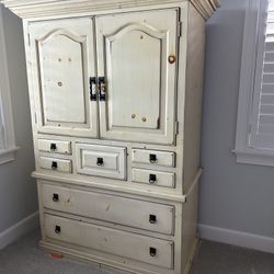 Armoire and Bed Side Table