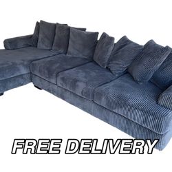 EXTRA DEEP SEATS SECTIONAL SOFA COUCH SALA