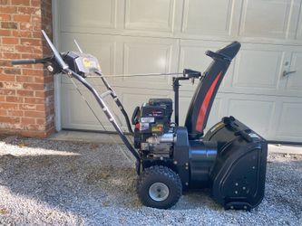 Very New 20-Inch SNO-TEK Snow Blower With 136 cc Engine