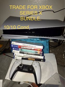 Sony PlayStation 5 10/10 con. Mega Bundle Console with Controller and Games First $619 OBO takes Everything!