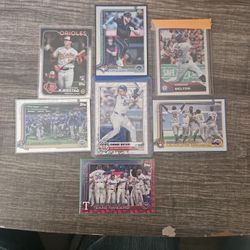 MLB TOPPS SINGLES