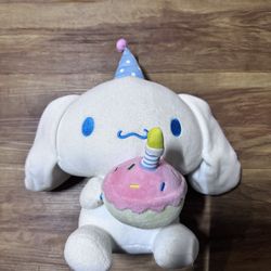 Sanrio Characters Official Plush Doll Series Birthday Cake CINNAMOROLL 10" Birth