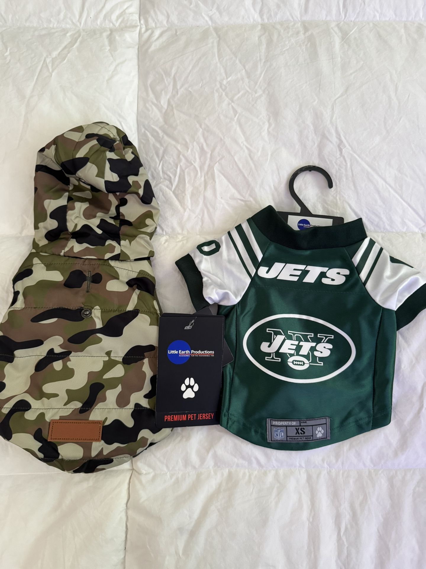 Dog or Cats Clothes Size XS New Jets Jersey