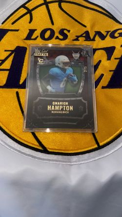 Omarion Hampton Wild Card Matte RC numbered 2/15