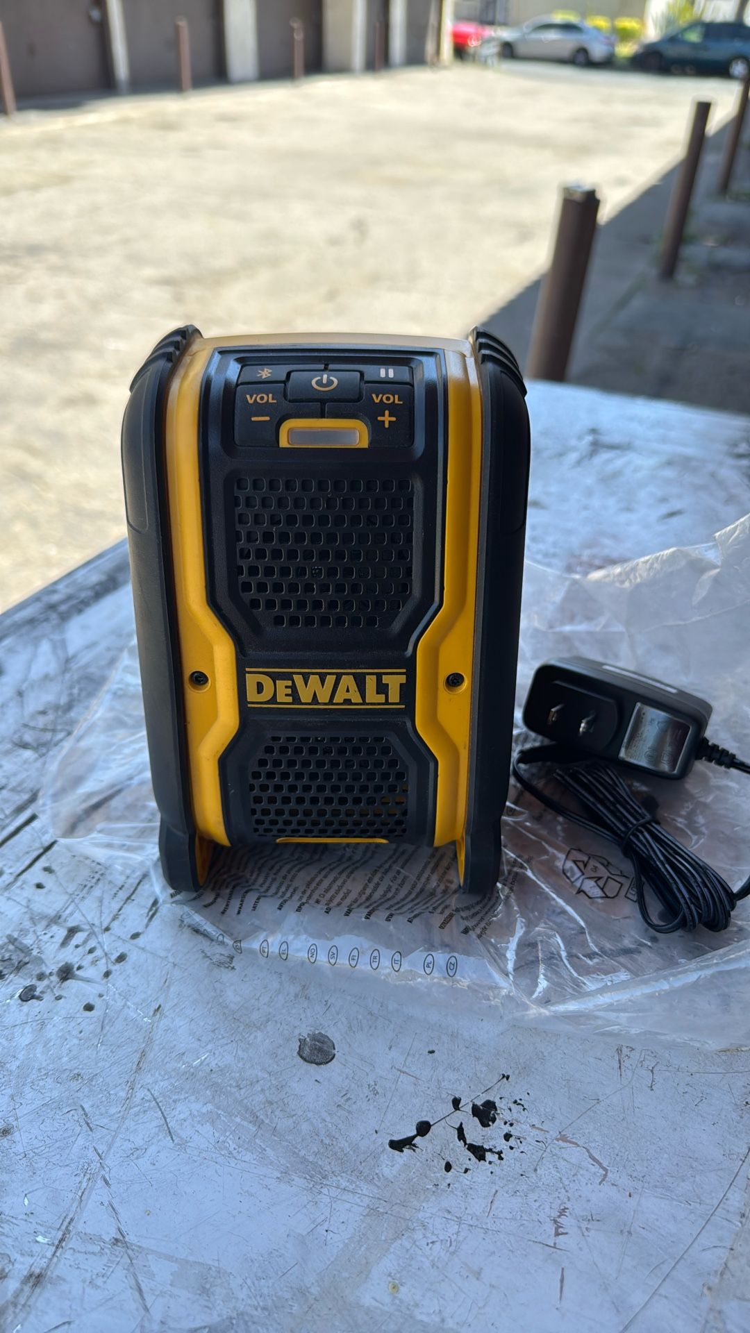 DeWalt Bluetooth Speaker New