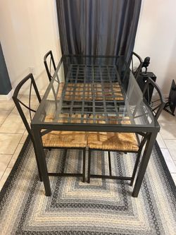 Dining room table and chairs