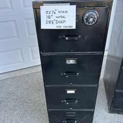 4 Drawer File Cabinet 