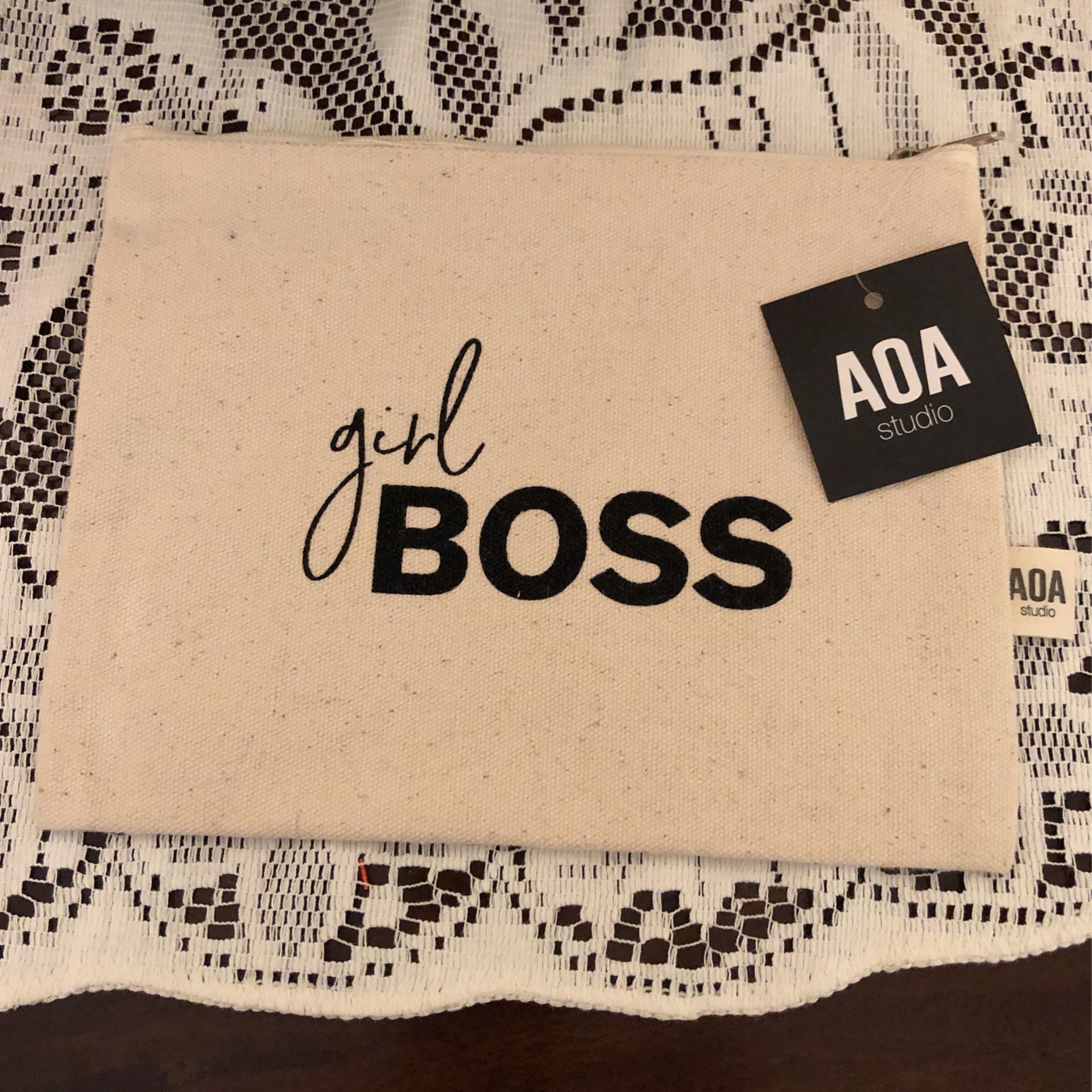 Girl Boss Makeup Bag Or Travel Bag