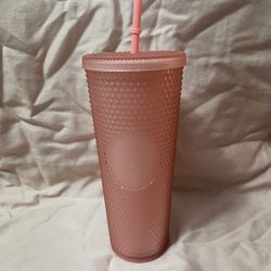 Starbucks Pink Studded Tumbler