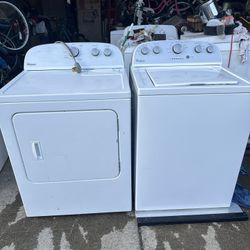 Whirlpool Washer & Dryer 