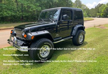 2005 Jeep Wrangler TJ SUV Black 4WD