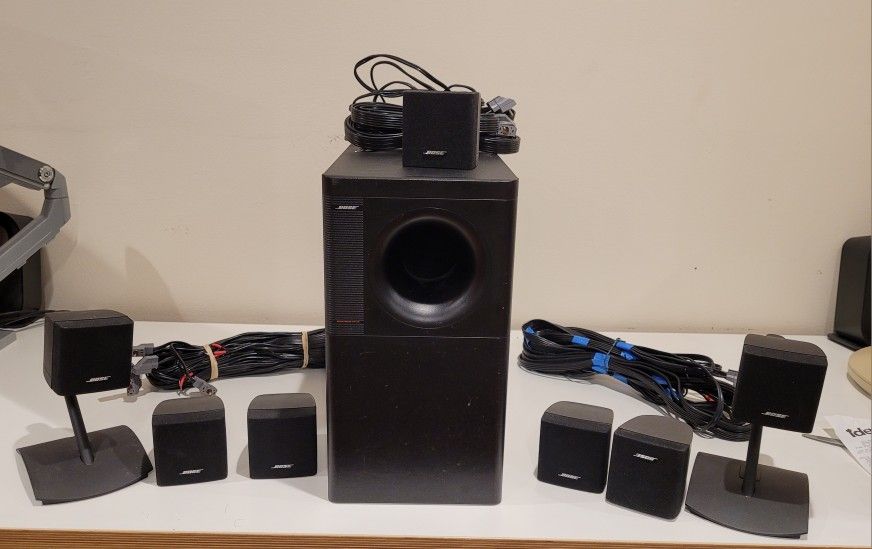 Bose Acoustimas  7-1 speaker  set .