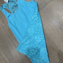 Y2K blue large Ambiance appeared shirt (the shirt looks smaller in irl)