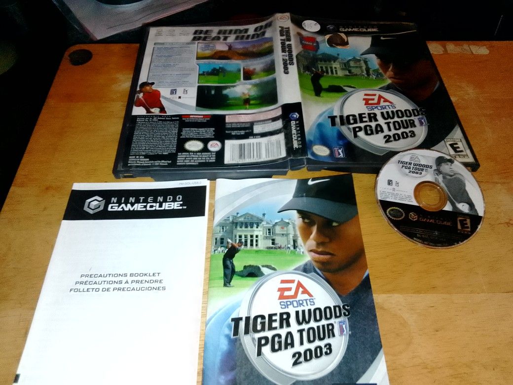 Nintendo GameCube Game EA Sports Tiger Woods PGA Tour 2003