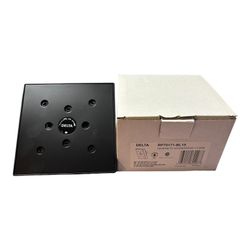 Delta RP70171-15 1.5 GPM Universal 6"W Single Function Shower - Black NIB 