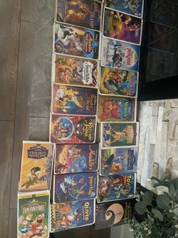walt disney vhs movies