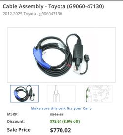 Oem Toyota Ev Charger Electric Car Charger